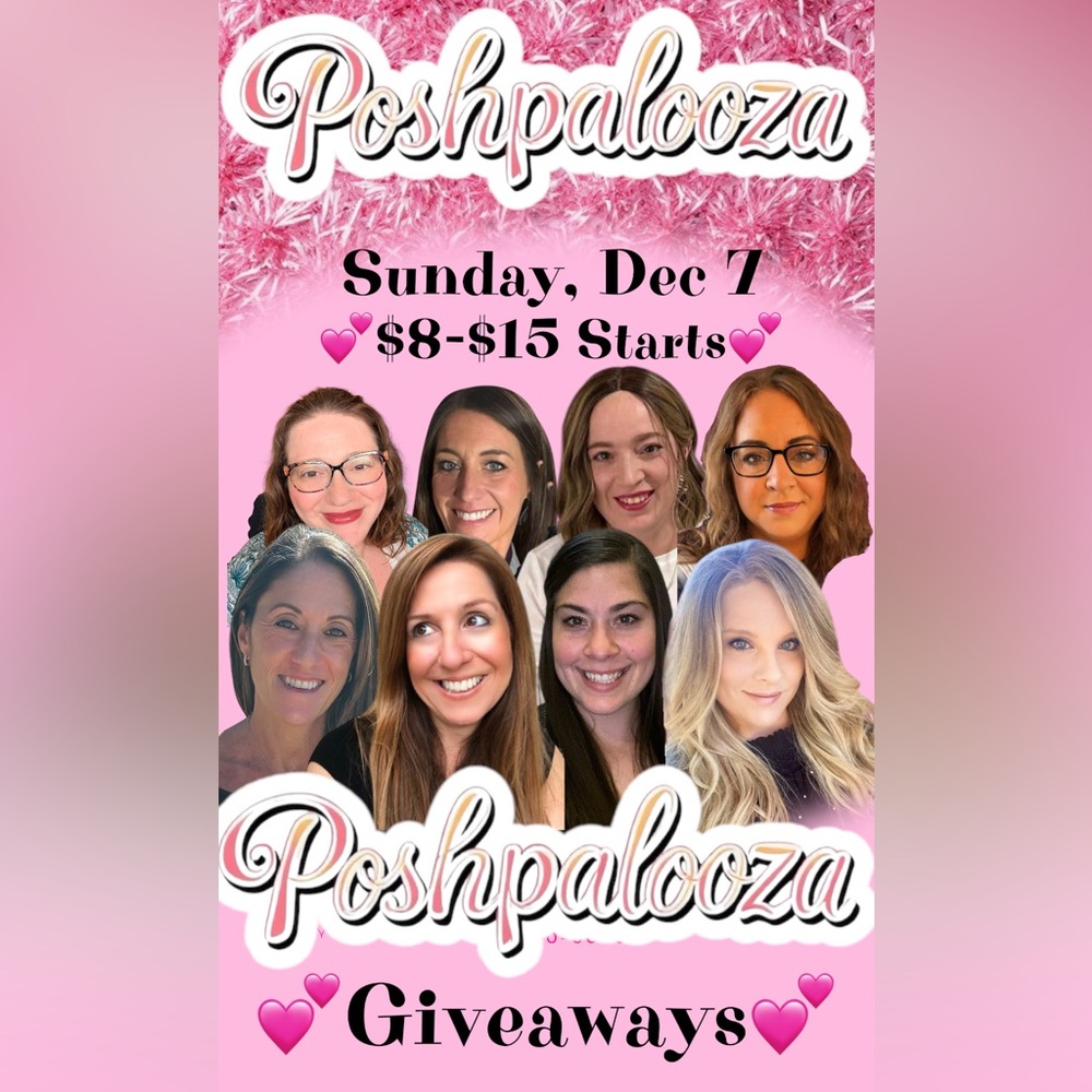 🩷POSHPALOOZA-#1-50~LIVE Show items! Items are as is. No cancels. - Picture 10 of 12
